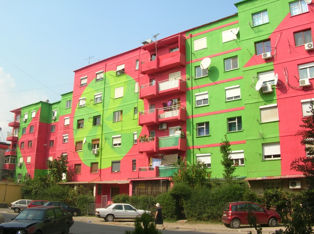 Project for the Tirana Facades, 2009