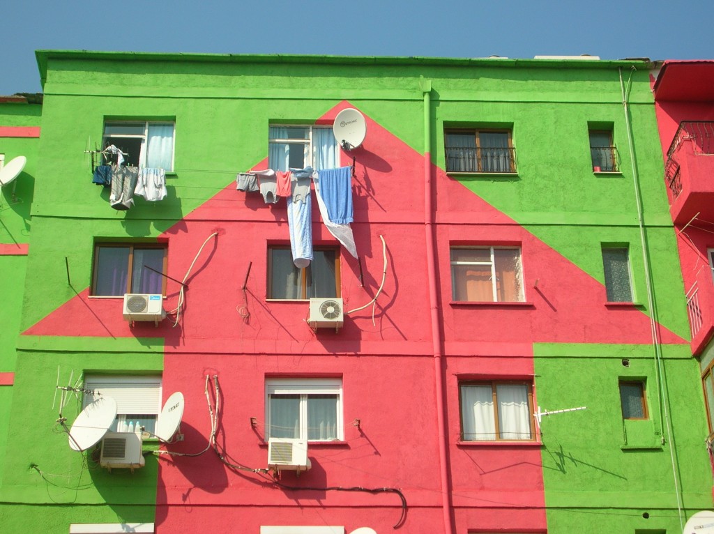 Project for the Tirana Facades, 2009